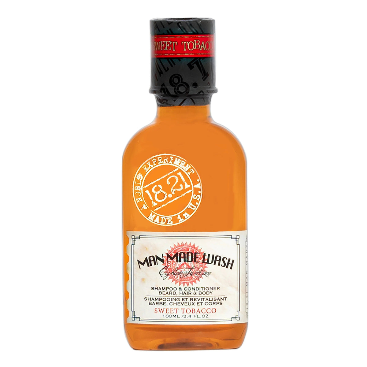 18.21 Man Made Wash Sweet Tobacco 3.4oz