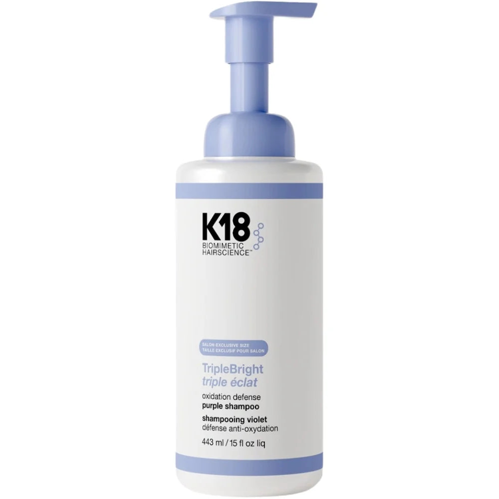 K18 TripleBright Purple Shampoo