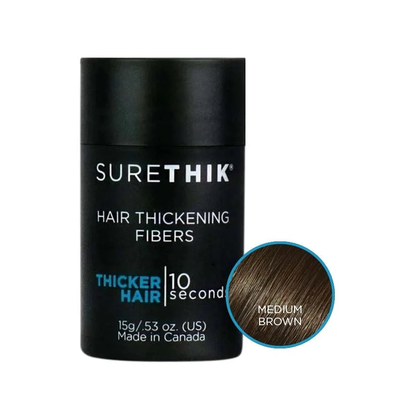 SureThik Hair Fibers Medium Brown 15g