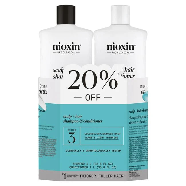 Nioxin System 3 Litre Duo