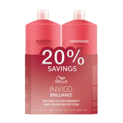 Wella INVIGO Brilliance Fine/Normal Litre Duo