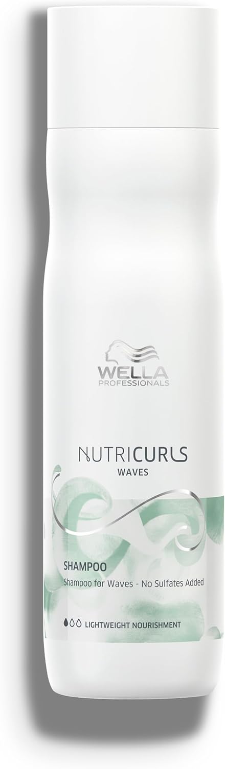 Wella NUTRICURLS Shampoo For Waves 8.5oz