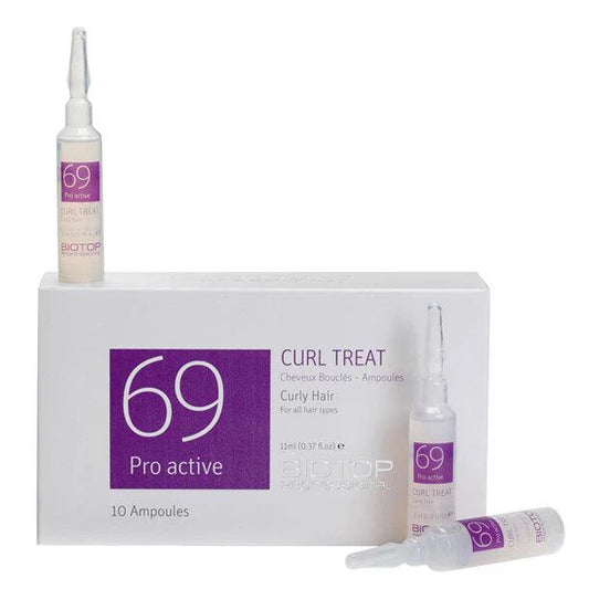 Biotop Professional 69 Pro Active Curly Curl Treatment Ampoules 10pk
