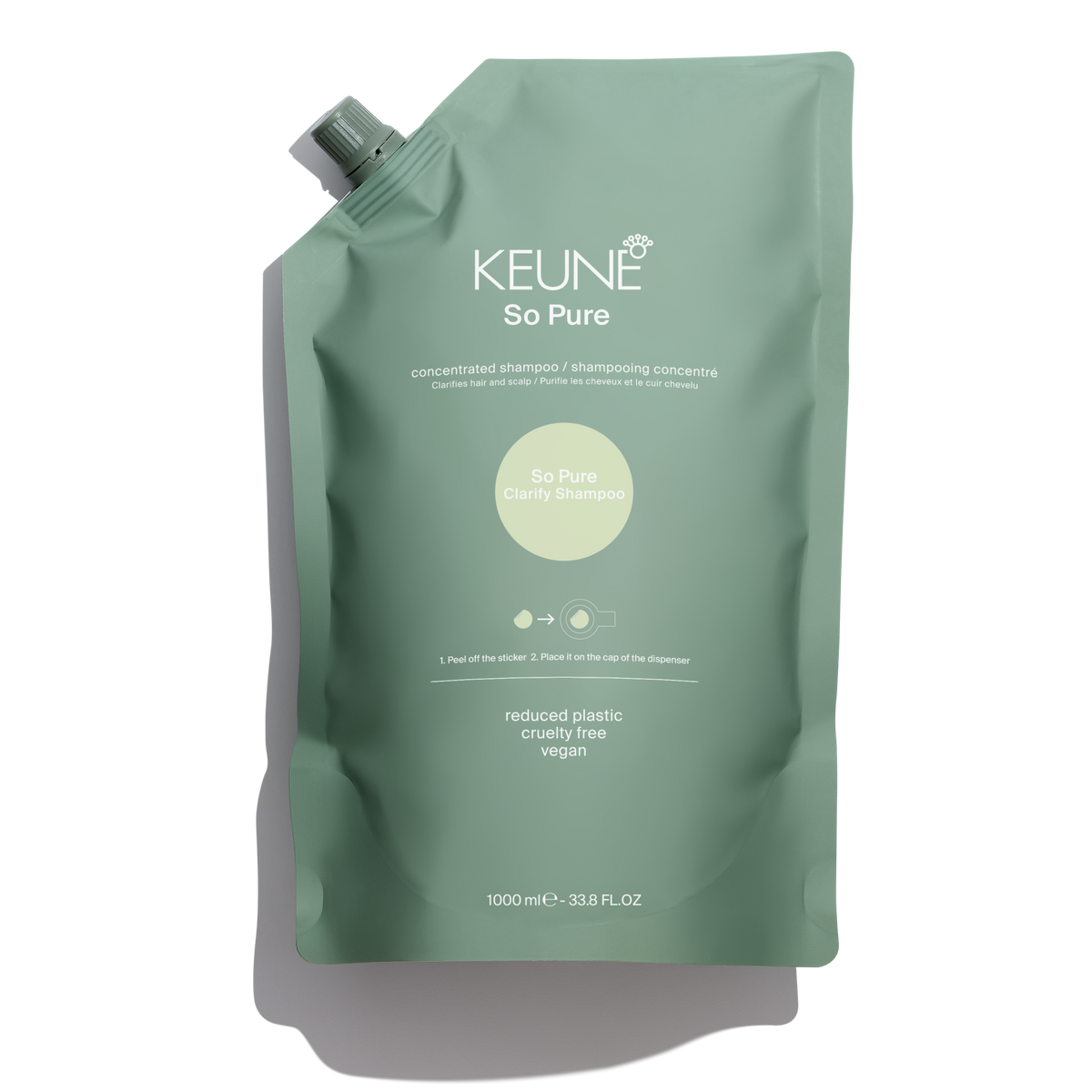 Keune So Pure Clarify Shampoo Refill 14oz