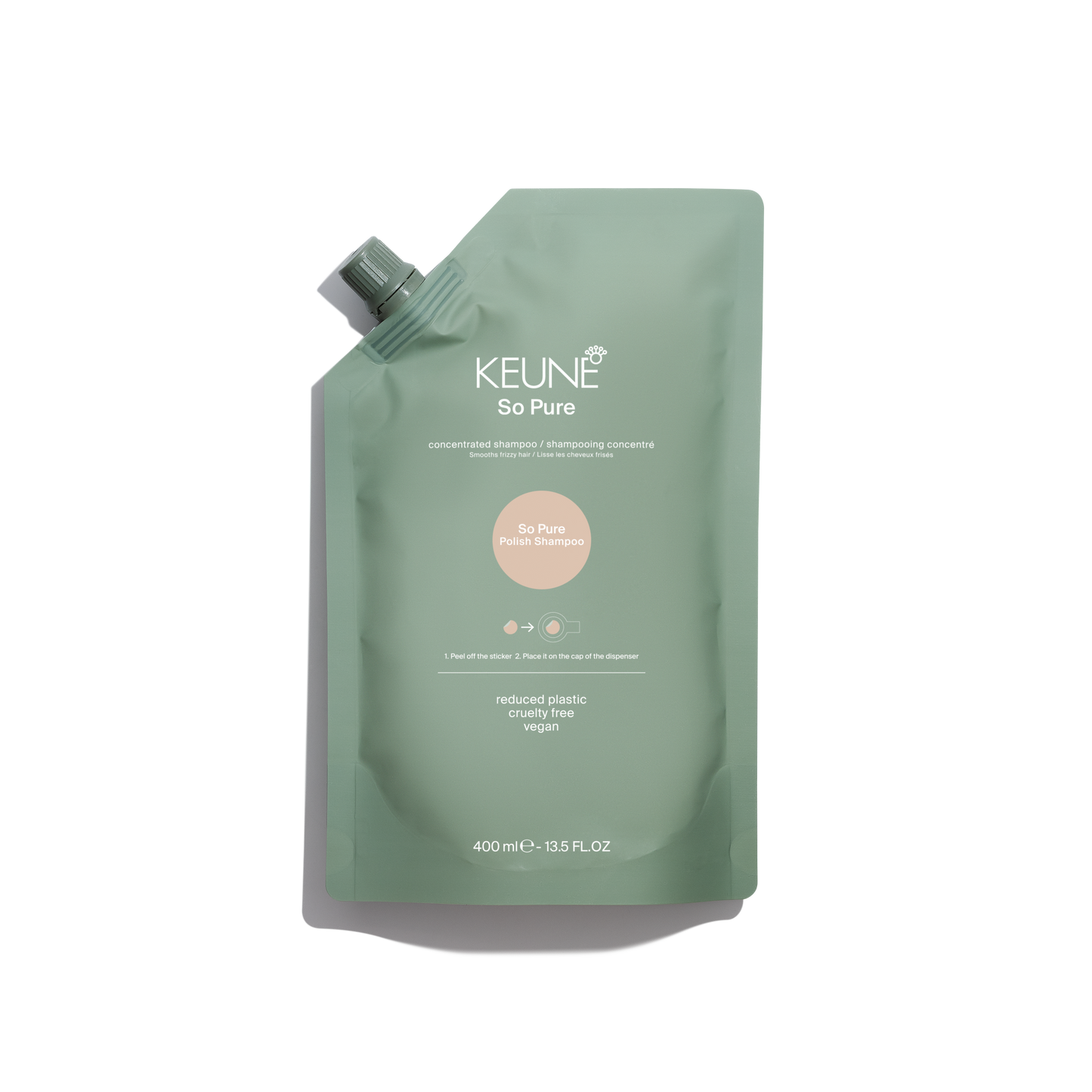 Keune So Pure Polish Shampoo Refill 14oz