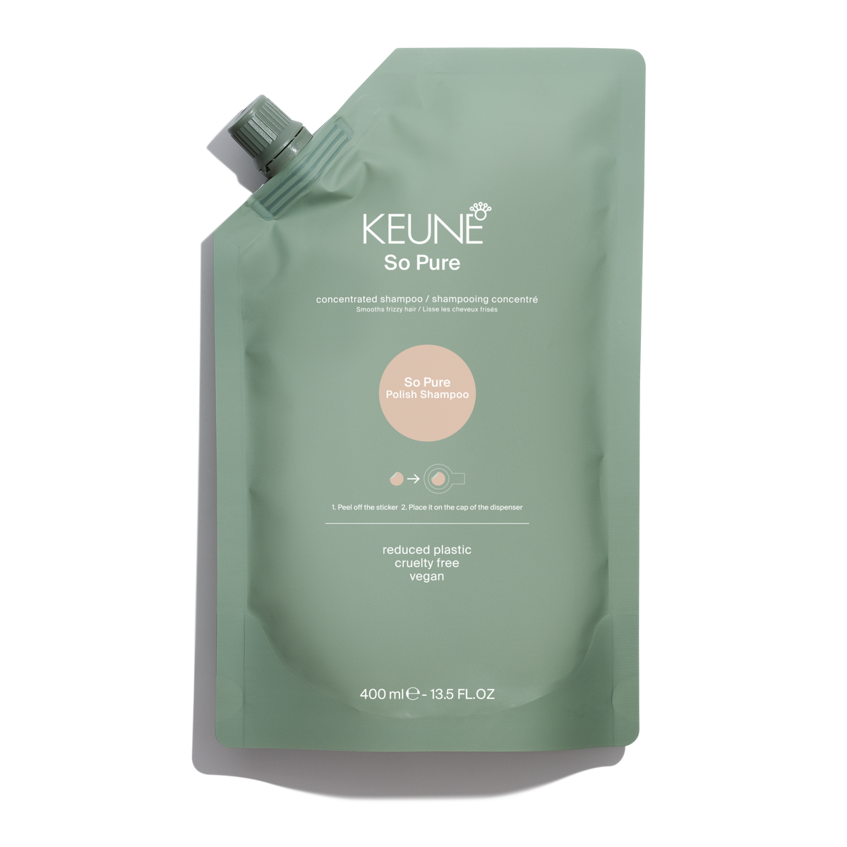 Keune So Pure Polish Shampoo Refill 14oz