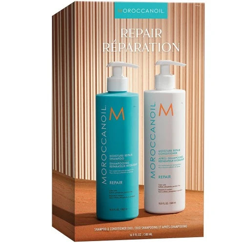 Moroccanoil Repair Half Litre Duo