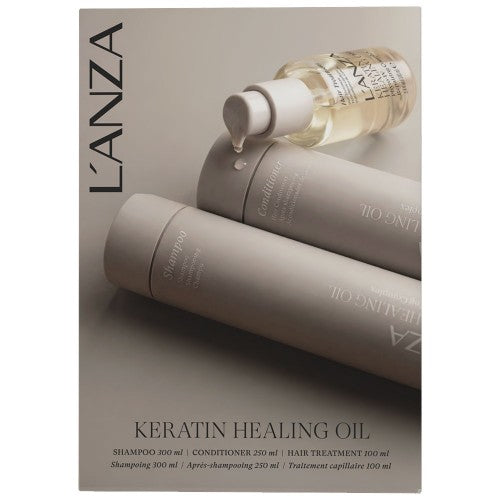 Lanza Keratin Healing Oil Holiday Trio