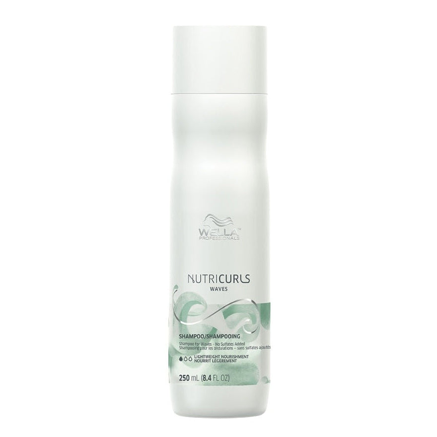 Wella NUTRICURLS Shampoo For Waves 8.5oz