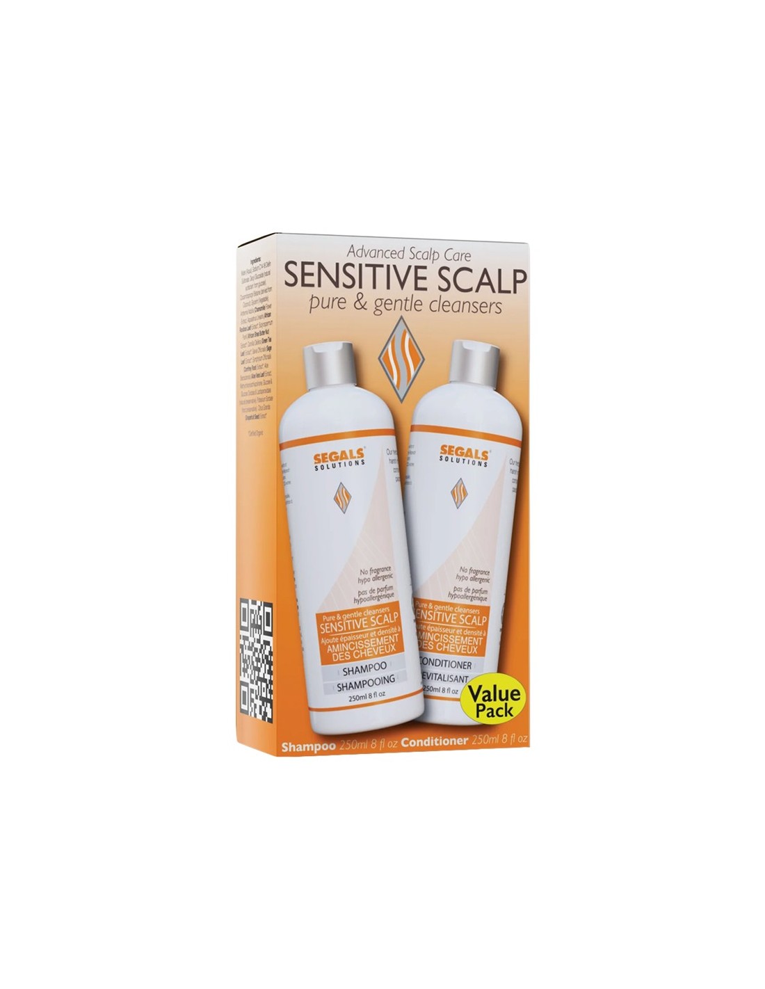 Segals Sensitive Scalp Duo 8oz